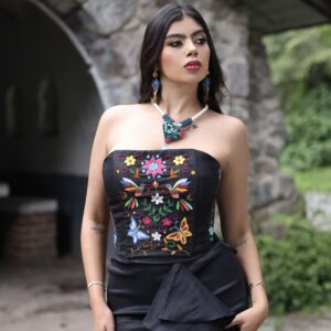 Tafeta Otomi Negro